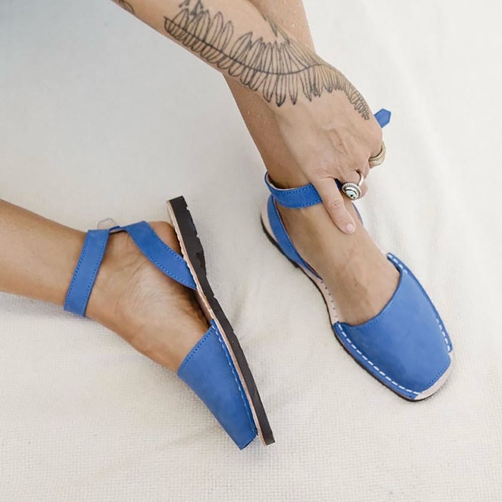 Pons Avarcas CLASSIC STYLE STRAP ROYAL BLUE